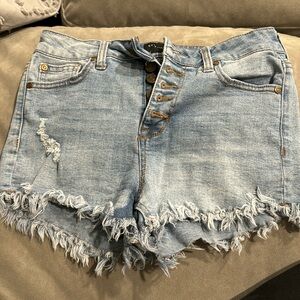 Celebrity Pink Jean shorts